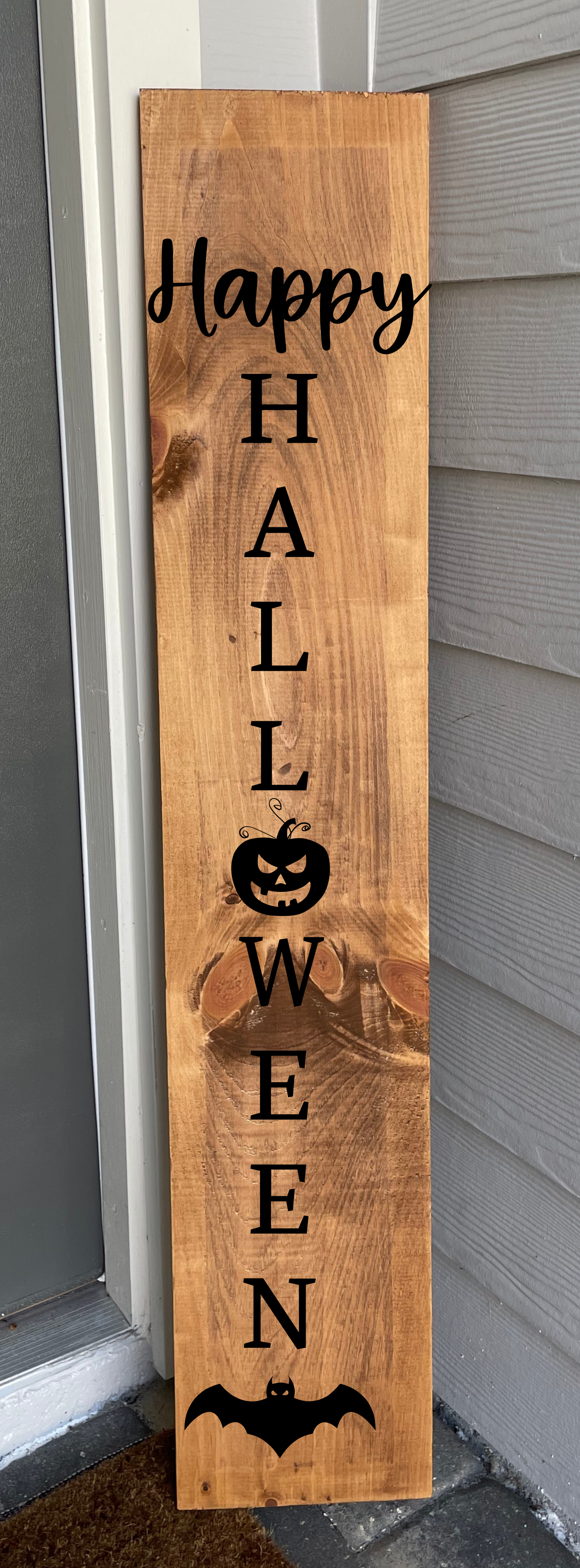 Happy Halloween Porch Sign