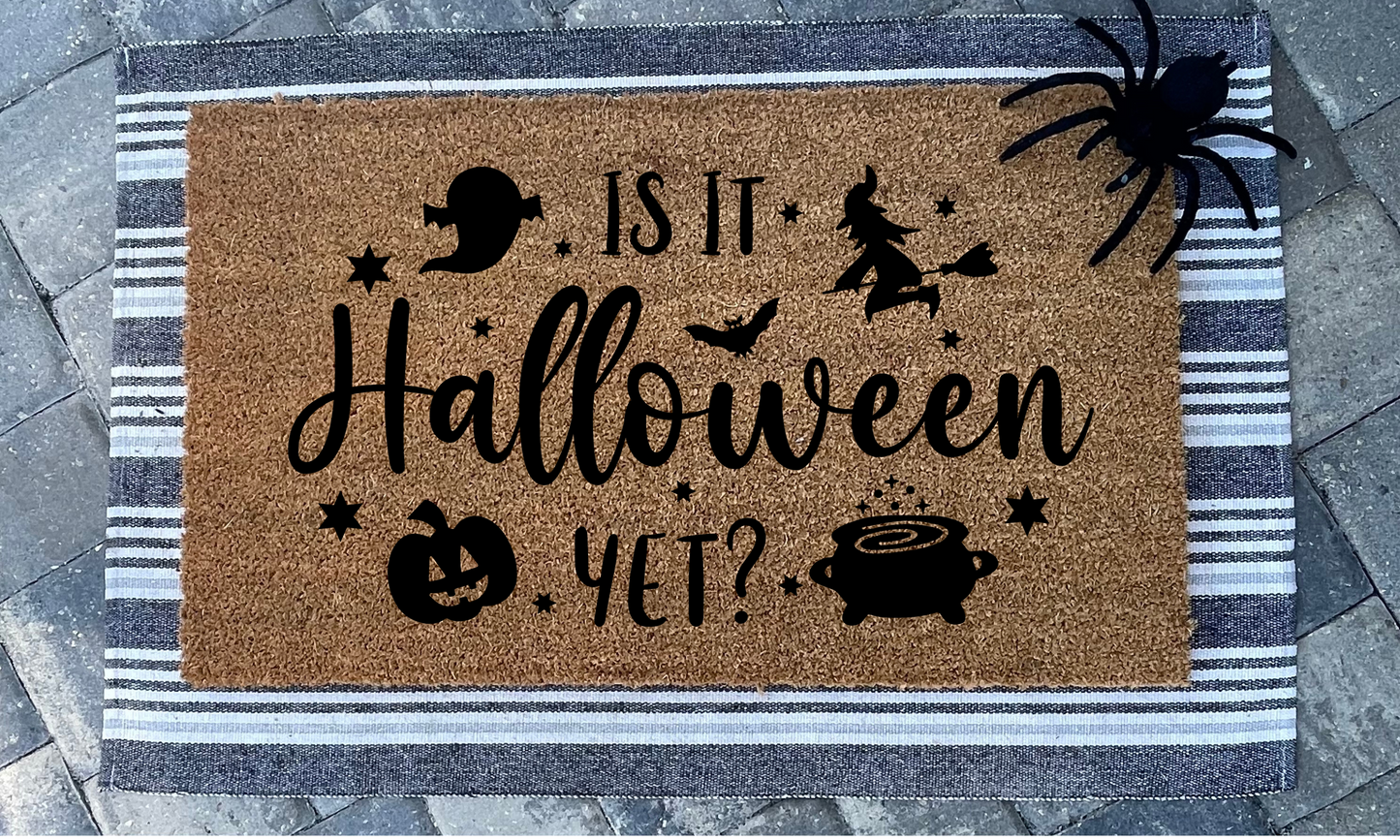 Halloween Door Mat